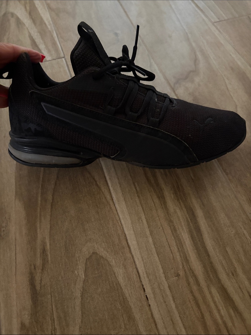 Puma Men’s Black Low-Top Training Sneaker